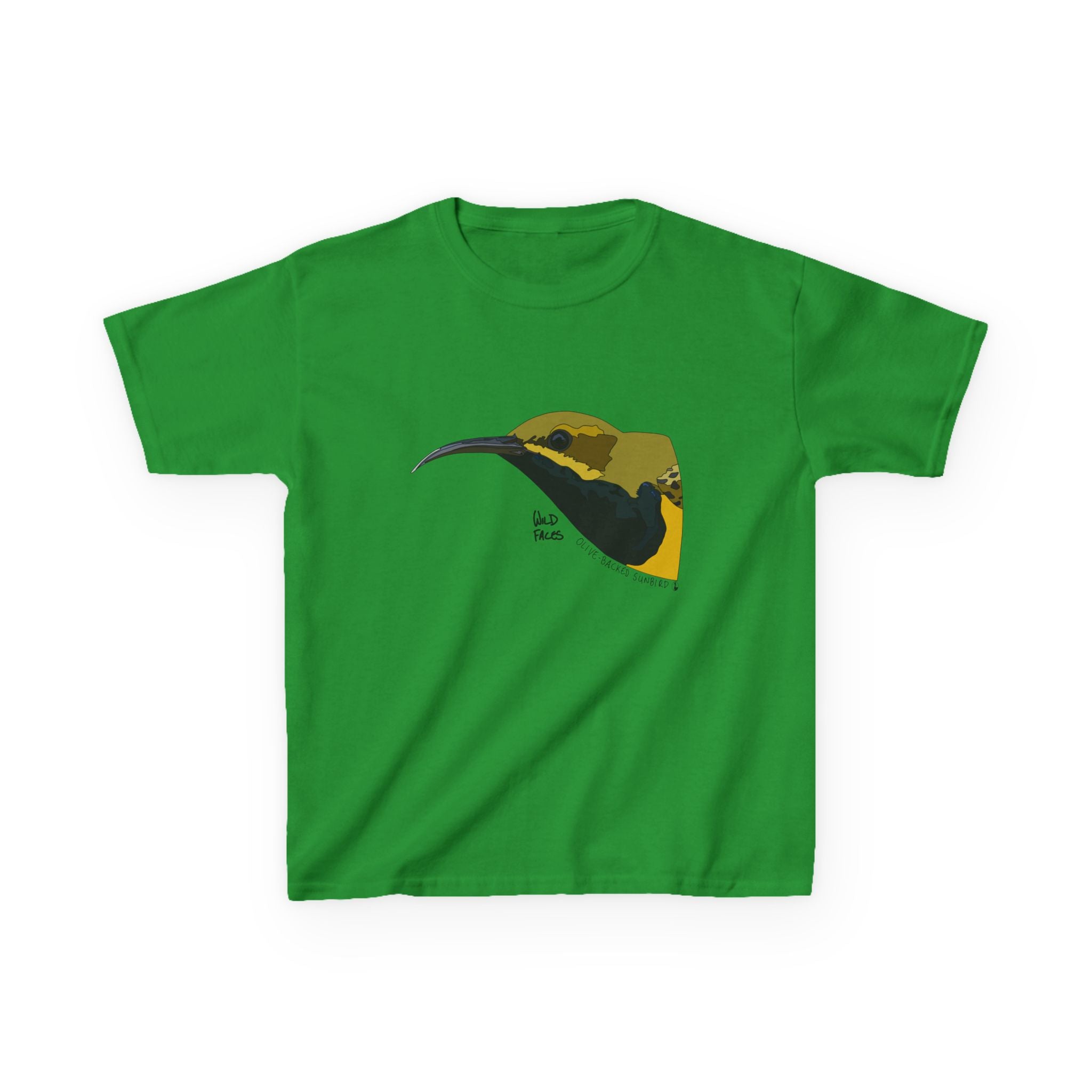 Olive-backed Sunbird | Kids Heavy Cotton™ Tee Printify