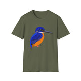 Azure Kingfisher - Unisex Softstyle T-Shirt