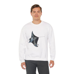 Reef Manta Ray | Unisex Heavy Blend™ Crewneck Printify