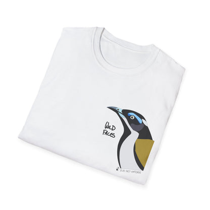 Blue-faced Honeyeater- Small design - Unisex Softstyle T-Shirt