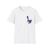Lovely Fairy-wren - Small design - Unisex Softstyle T-Shirt