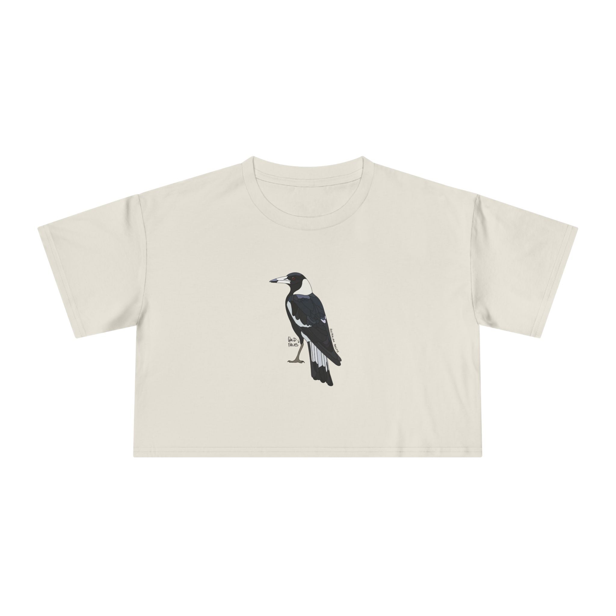 Australian Magpie - Women's Crop Tee
