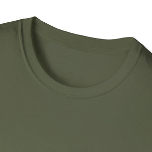 Blue-faced Honeyeater- Small design - Unisex Softstyle T-Shirt Printify