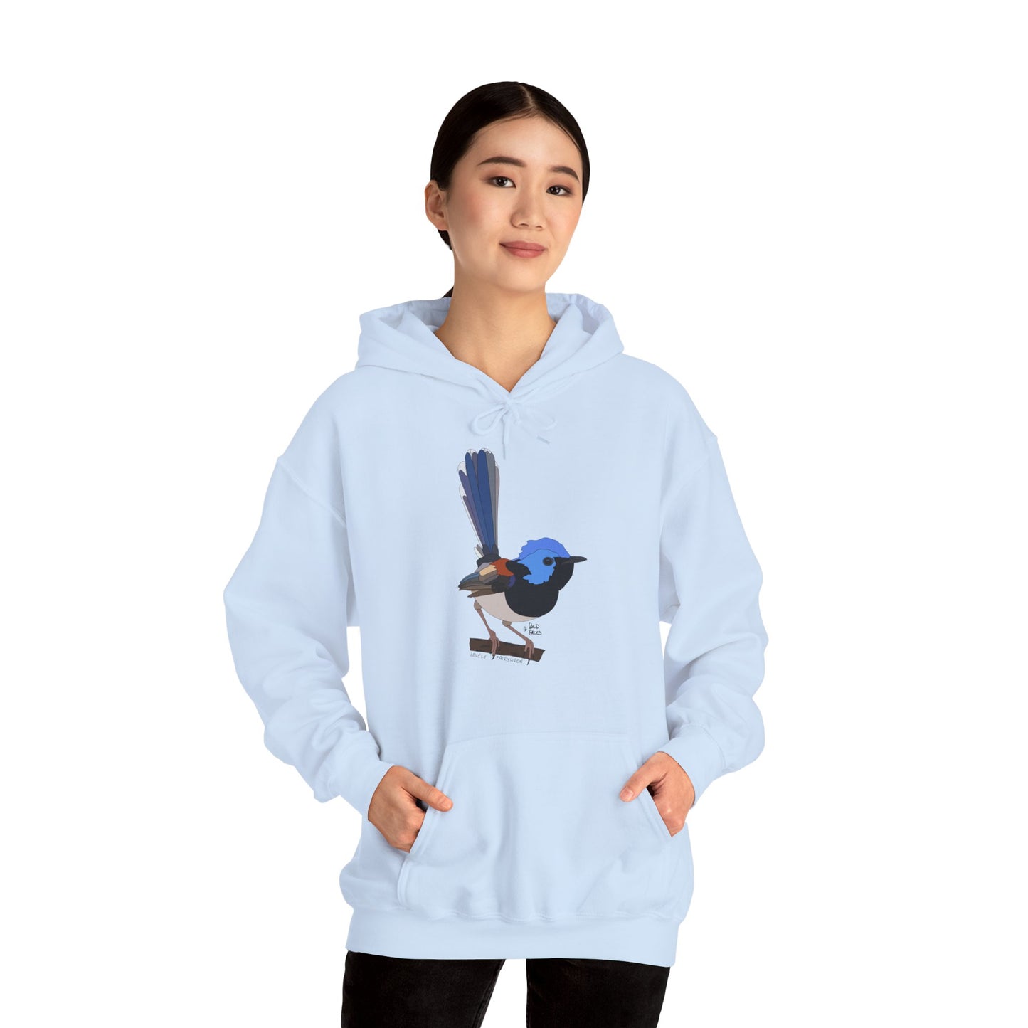 Lovely Fairywren | Unisex Heavy Blend™ Hooded Sweatshirt