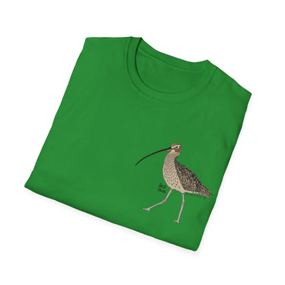 Eastern Curlew- Small design - Unisex Softstyle T-Shirt