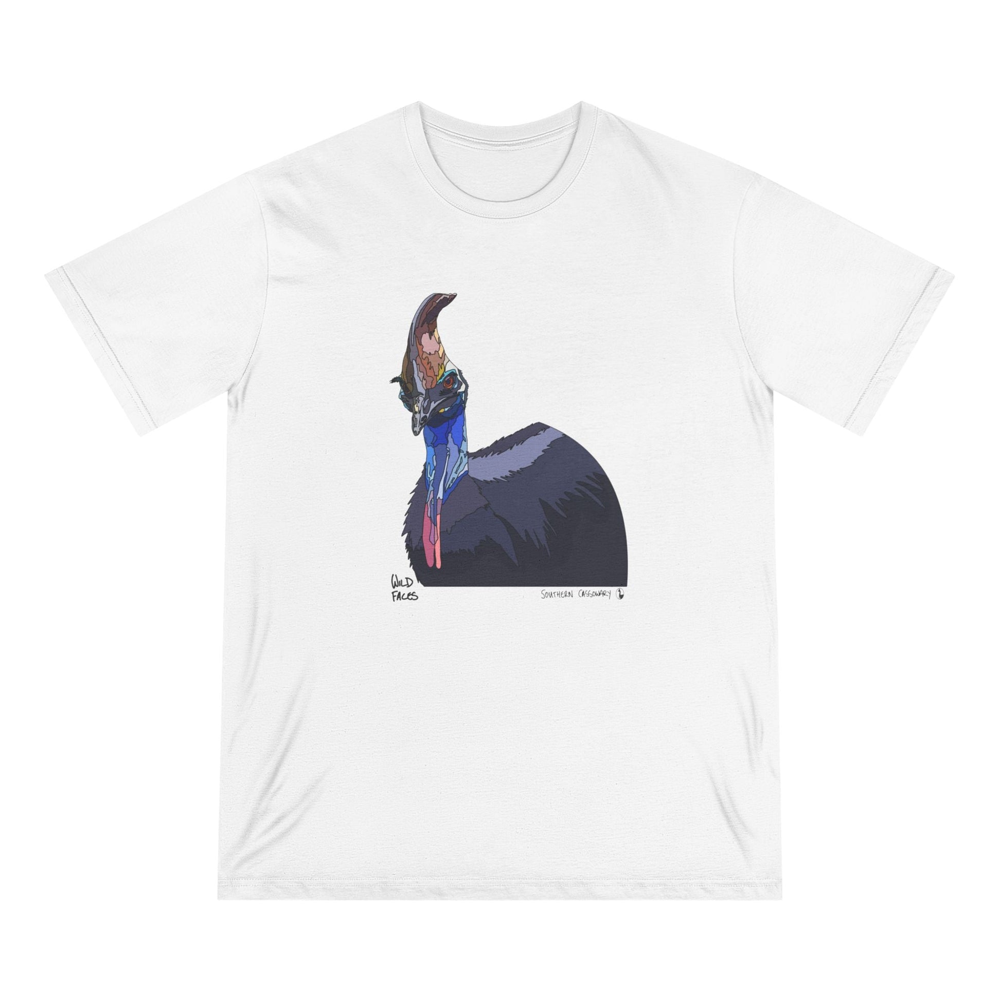 Southern Cassowary | Organic Staple T-shirt Printify