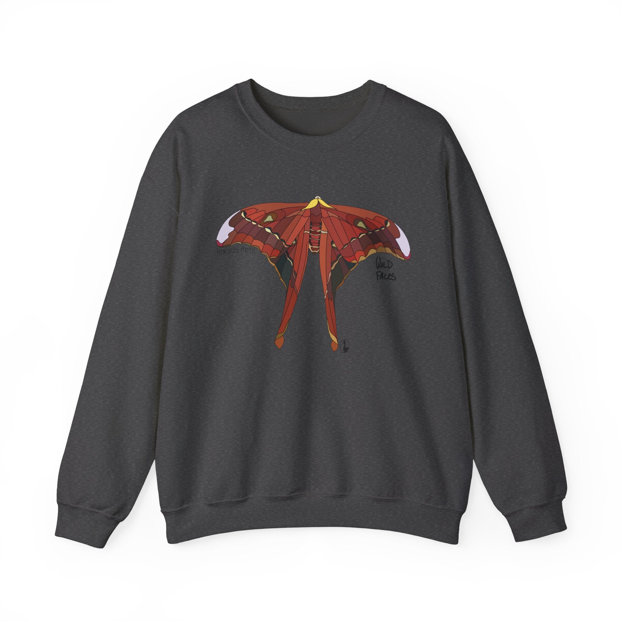 Hercules Moth Sweatshirt | Unisex Heavy Blend™ Crewneck Printify