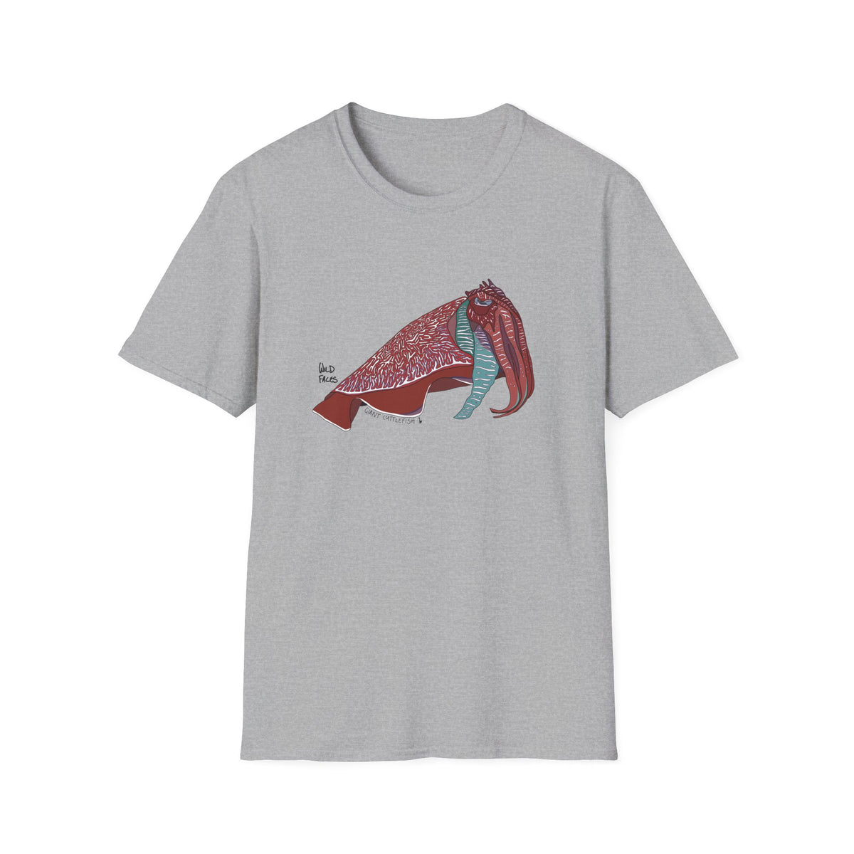 Giant Cuttlefish - Unisex Softstyle T-Shirt