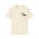 Eastern Curlew- Small design - Unisex Softstyle T-Shirt Printify