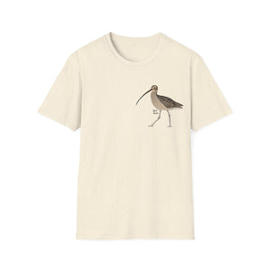 Eastern Curlew- Small design - Unisex Softstyle T-Shirt Printify