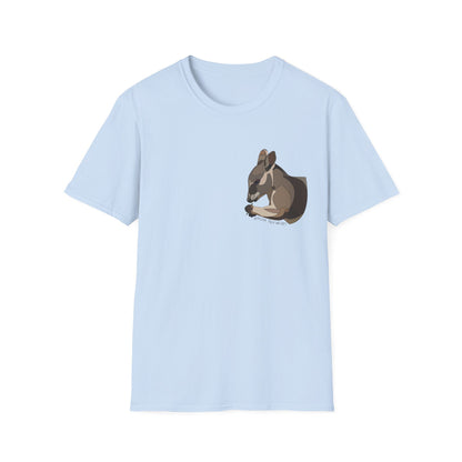 Mareeba Rock-wallaby - Small design - Unisex Softstyle T-Shirt