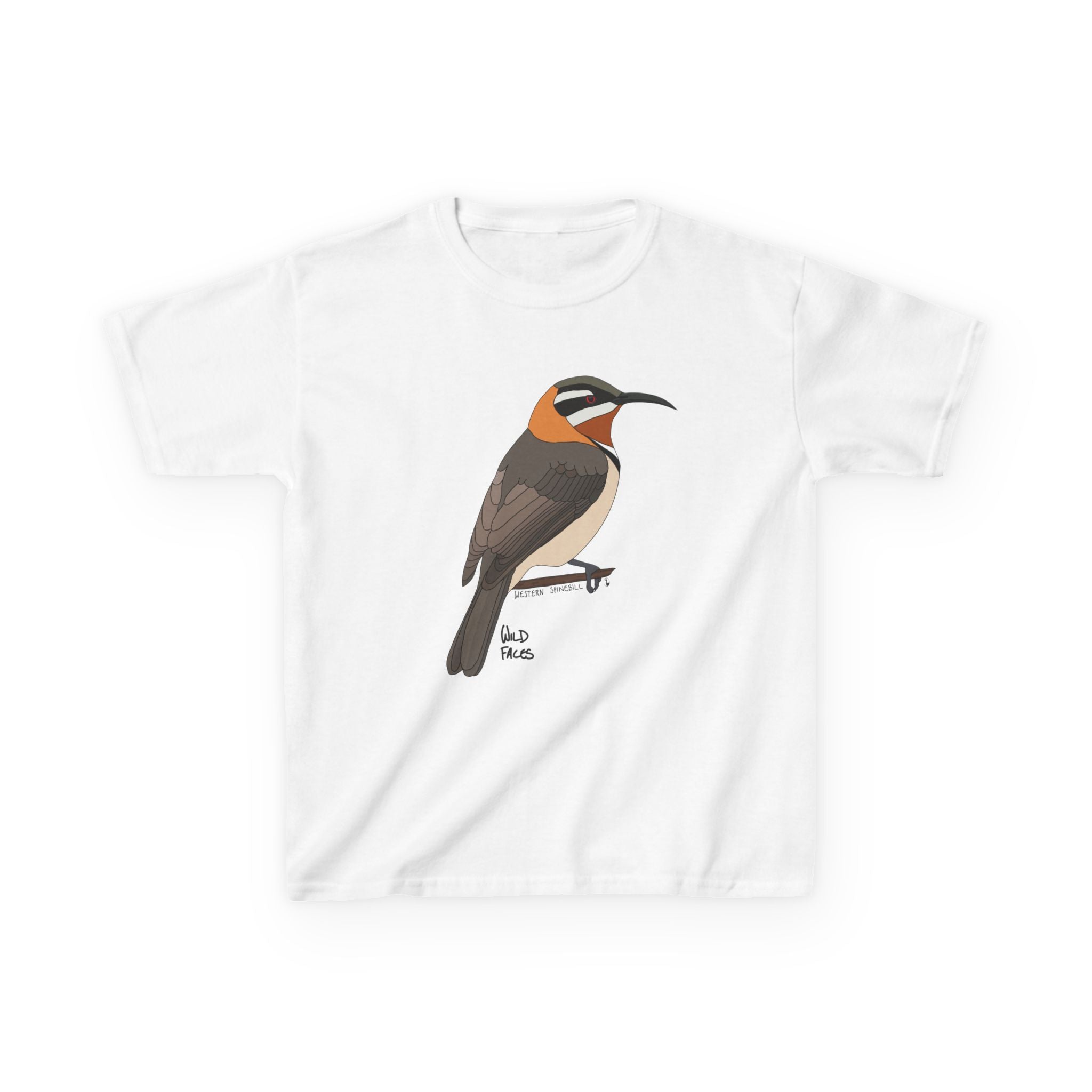 Western Spinebill | Kids Heavy Cotton™ Tee