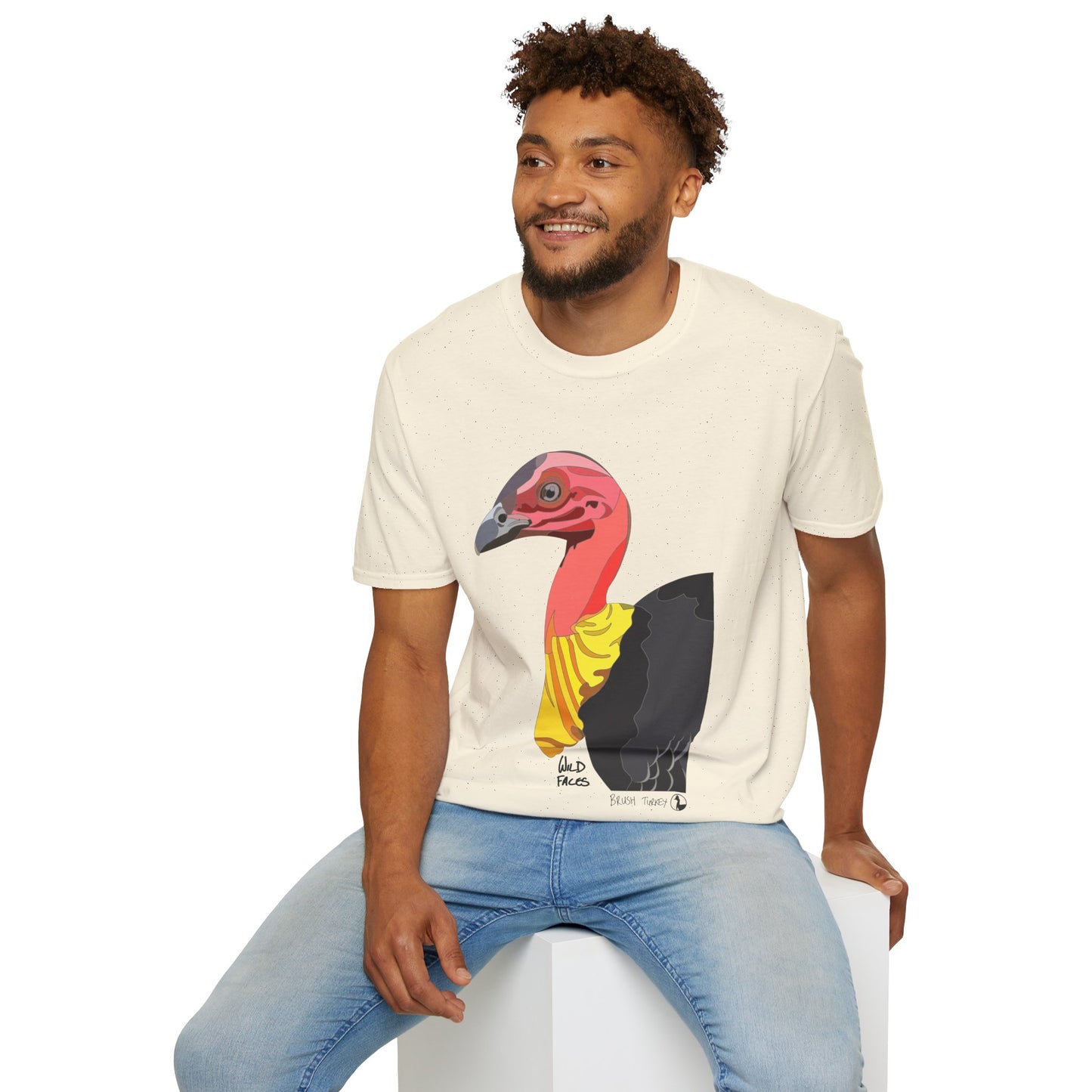 Australian Brushturkey - Unisex Softstyle T-Shirt