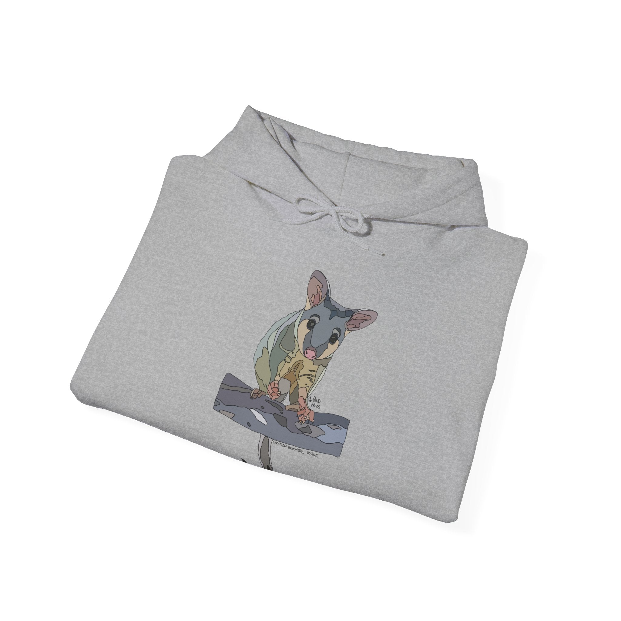 Common Brushtail Possum | Unisex Heavy Blend™ Hooded Sweatshirt Printify