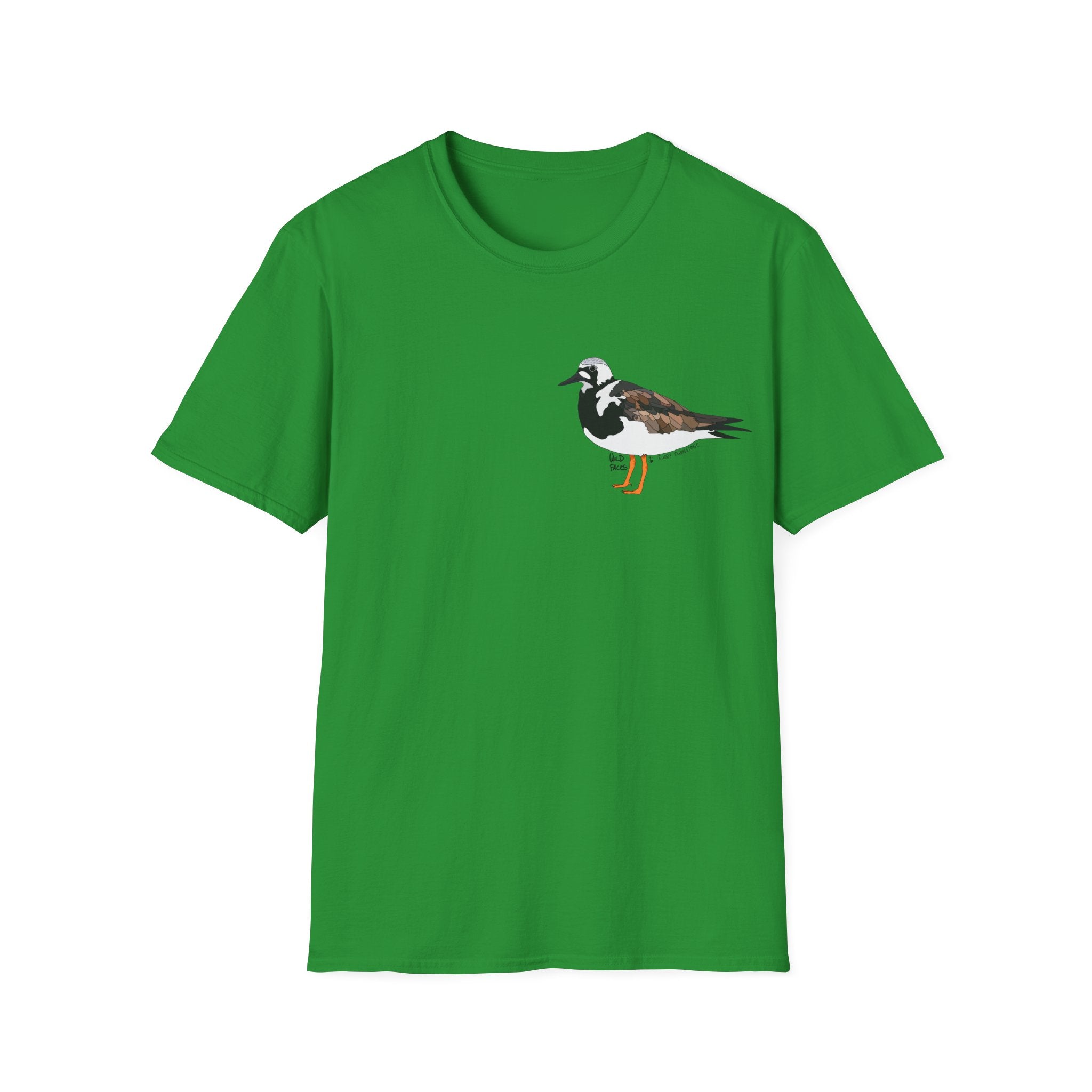 Ruddy Turnstone - small design - Unisex Softstyle T-Shirt Printify