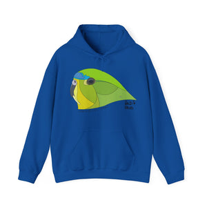 Orange-bellied Parrot | Unisex Heavy Blend™ Hooded Sweatshirt Printify