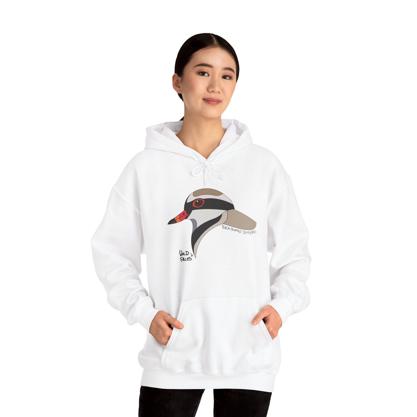 Black-fronted Dotterel | Unisex Heavy Blend™ Hooded Sweatshirt