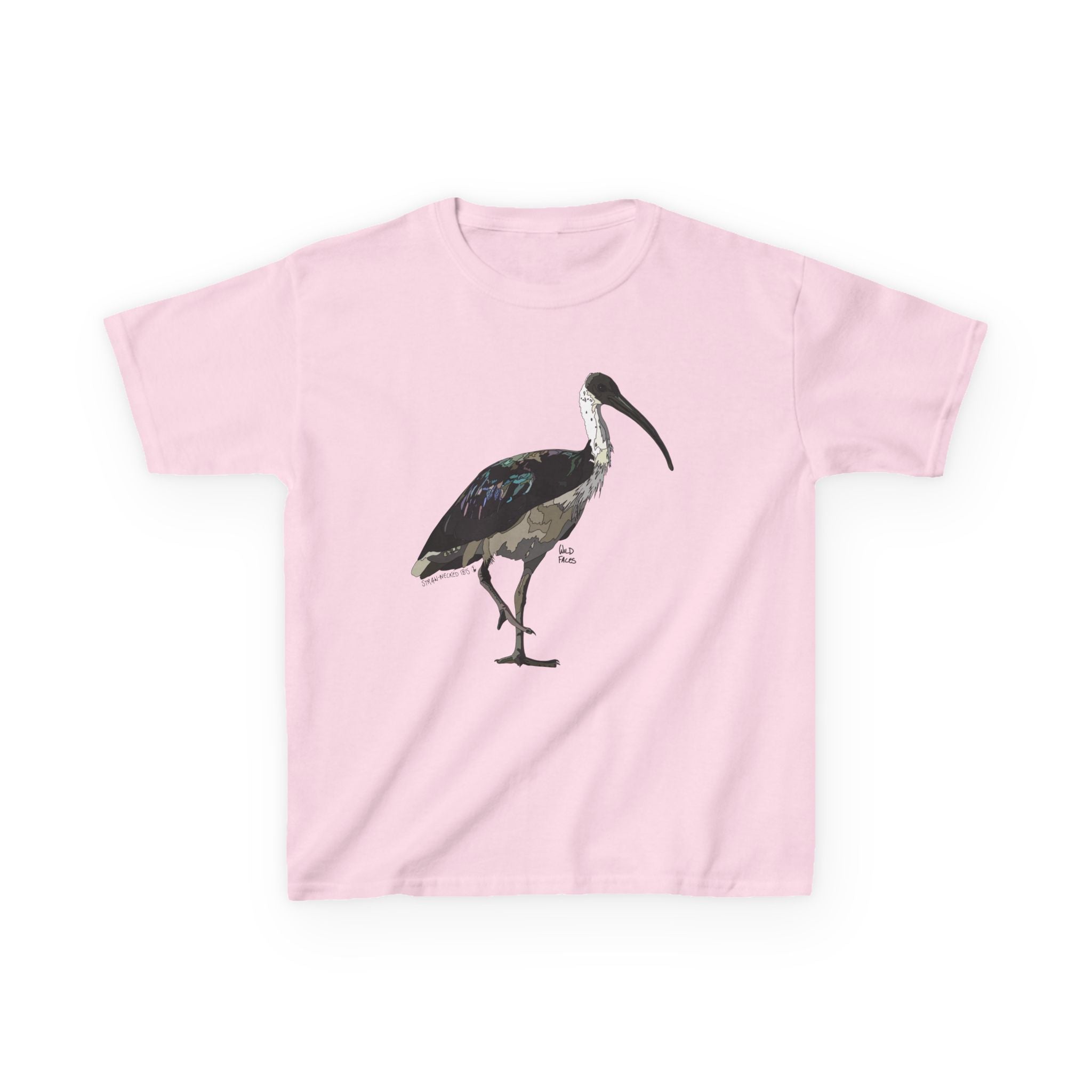 Straw-necked Ibis | Kids Heavy Cotton™ Tee