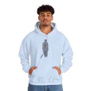 Wedge-tailed Eagle (pastel design) | Unisex Heavy Blend™ Hooded Sweatshirt Printify