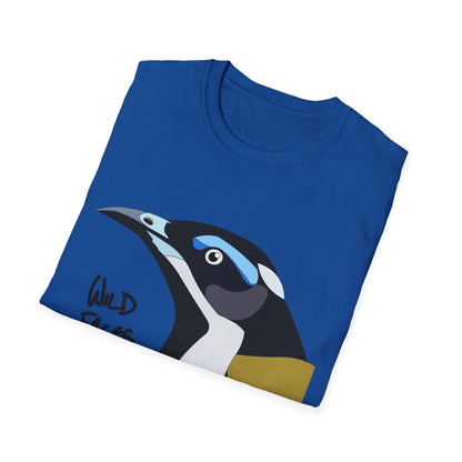 Blue-faced Honeyeater - Unisex Softstyle T-Shirt