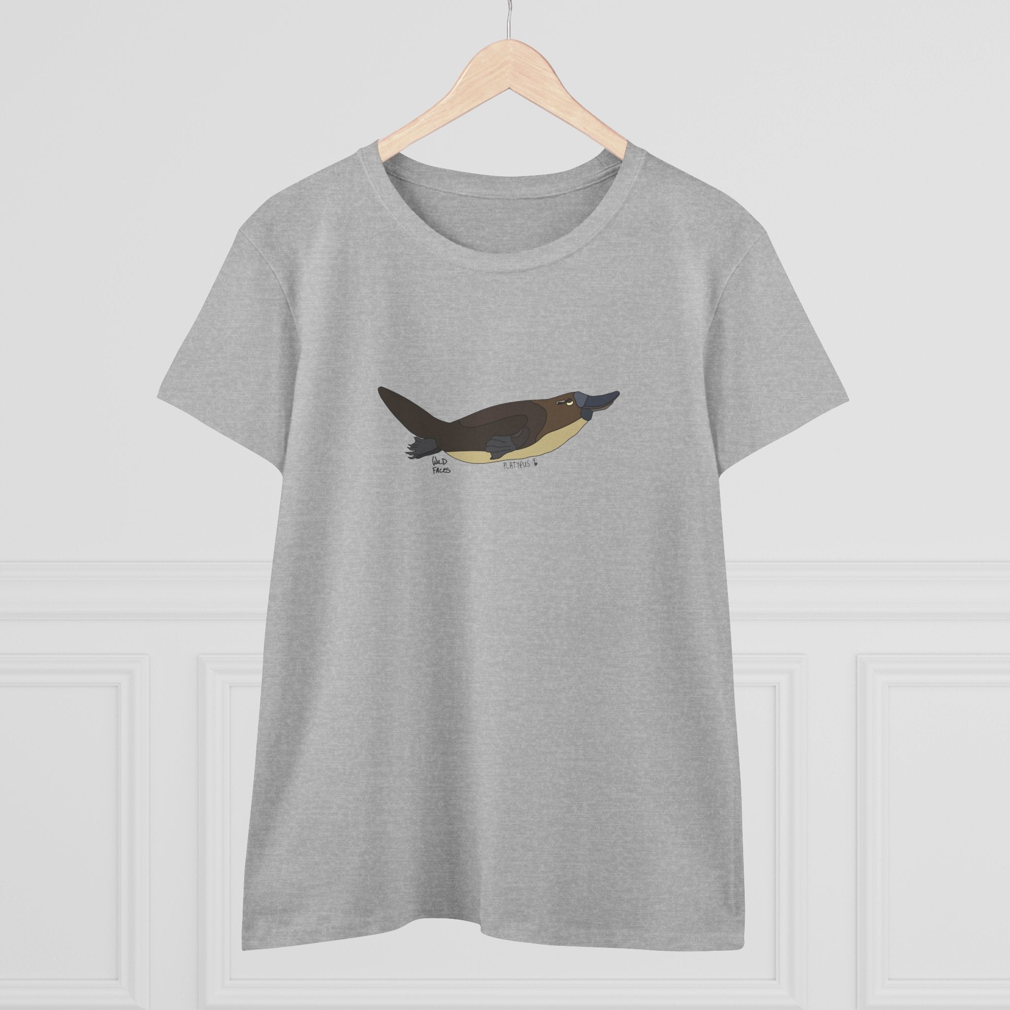 Platypus - Women's Midweight Cotton Tee Printify
