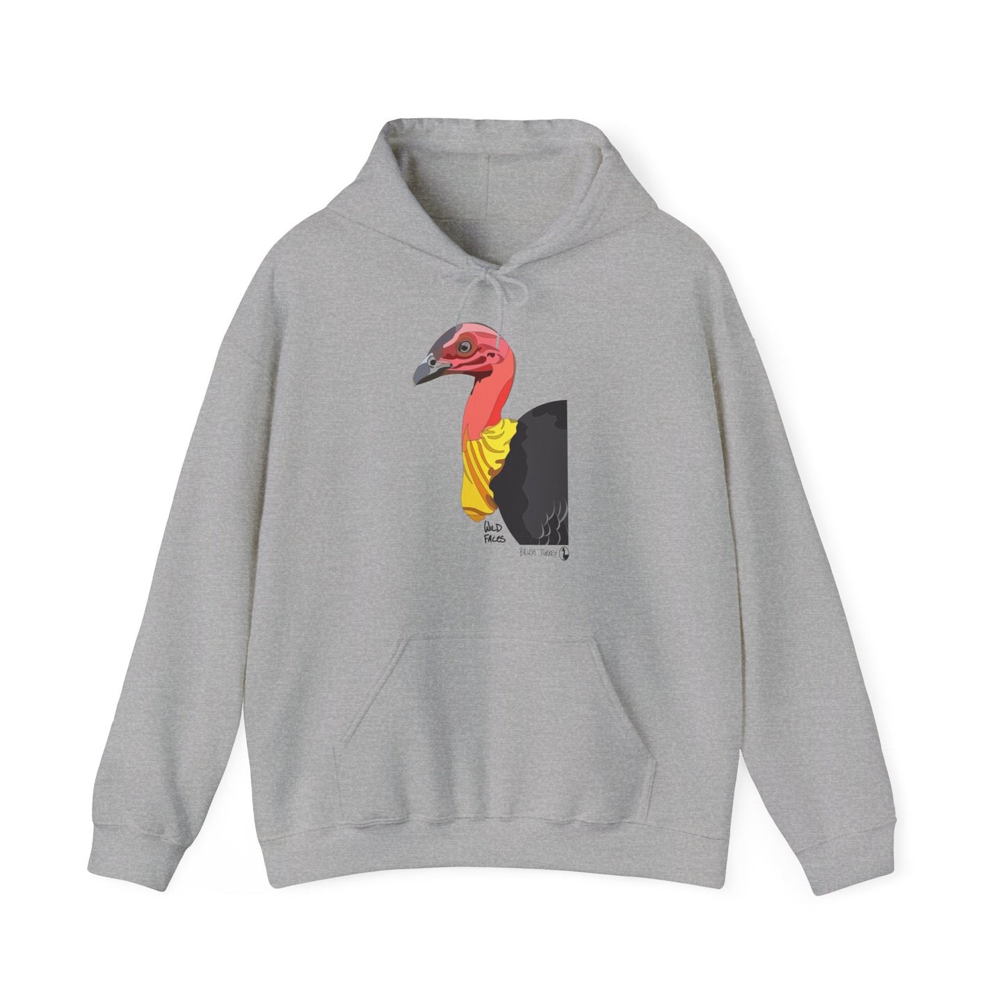 Australian Brush-turkey | Unisex Heavy Blend™ Hooded Sweatshirt