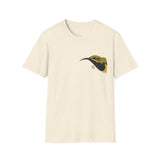 Olive-backed Sunbird - Small design - Unisex Softstyle T-Shirt Printify