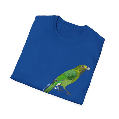 Spotted Catbird - Small design - Unisex Softstyle T-Shirt