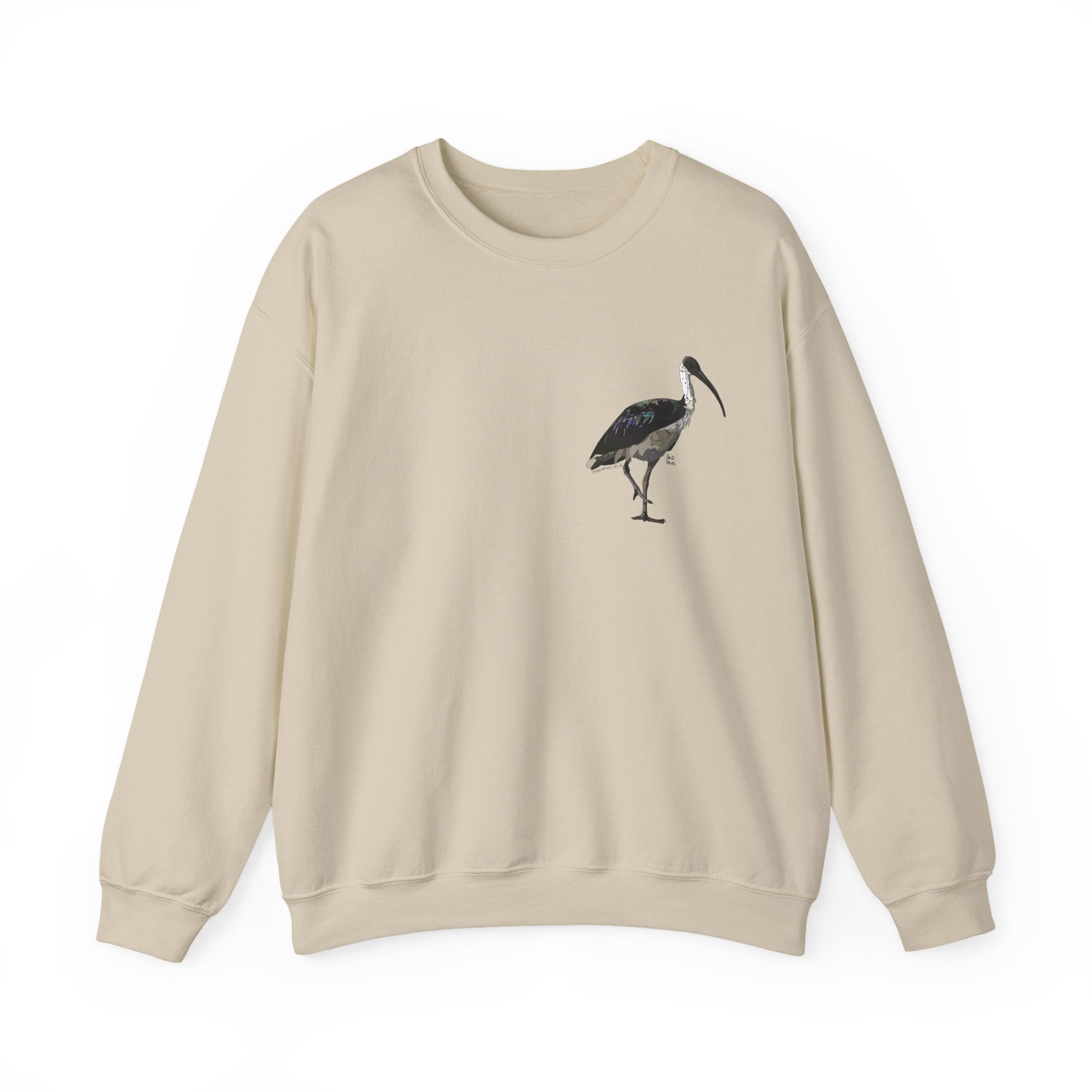 Straw-necked Ibis | Unisex Heavy Blend™ Crewneck