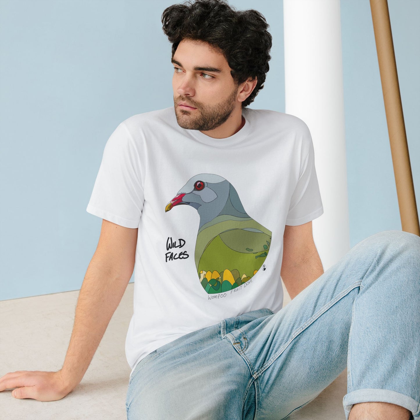 Wompoo Fruit Dove | Organic Staple T-shirt