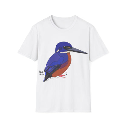 Azure Kingfisher - Unisex Softstyle T-Shirt