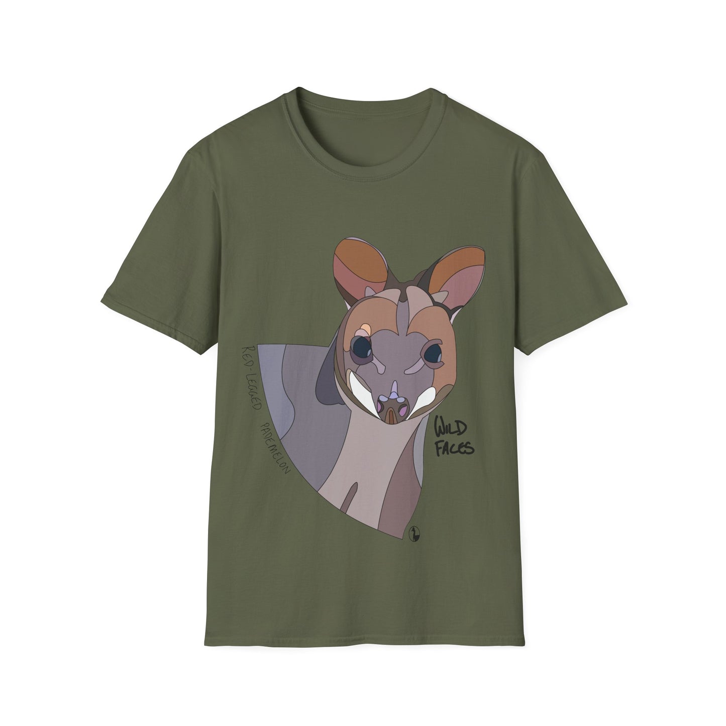 Red-legged Pademelon - Unisex Softstyle T-Shirt