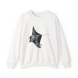 Reef Manta Ray | Unisex Heavy Blend™ Crewneck Printify