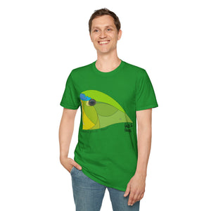 Orange-bellied Parrot - Unisex Softstyle T-Shirt Printify