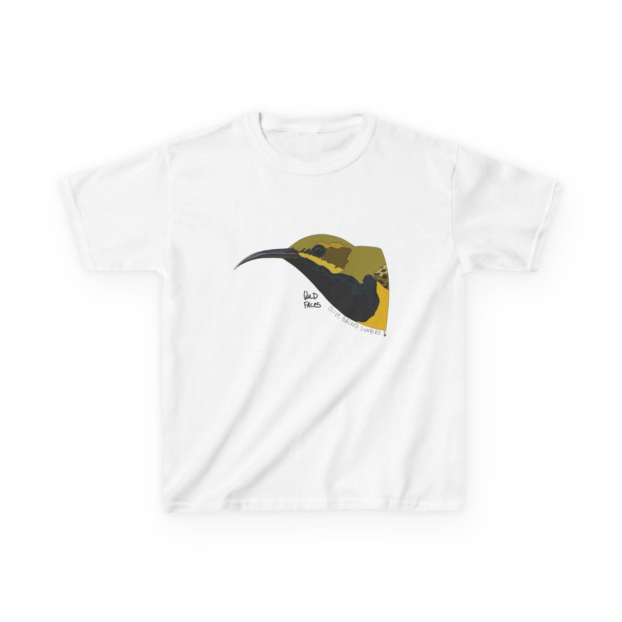 Olive-backed Sunbird | Kids Heavy Cotton™ Tee Printify