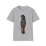 Red-tailed Black Cockatoo - Unisex Softstyle T-Shirt