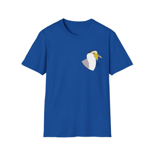 Masked Lapwing - Small design - Unisex Softstyle T-Shirt