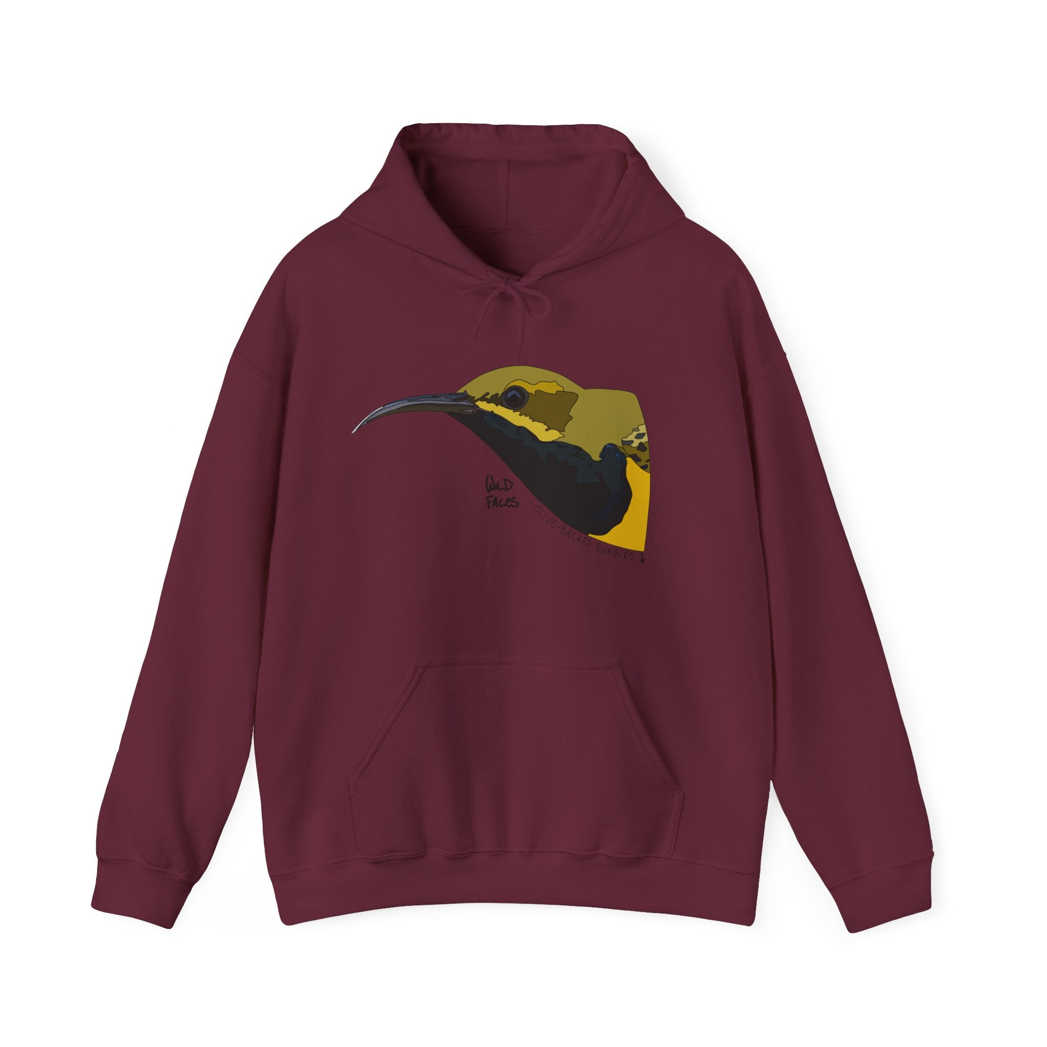 Olive-backed Sunbird | Unisex Heavy Blend™ Hooded Sweatshirt Printify