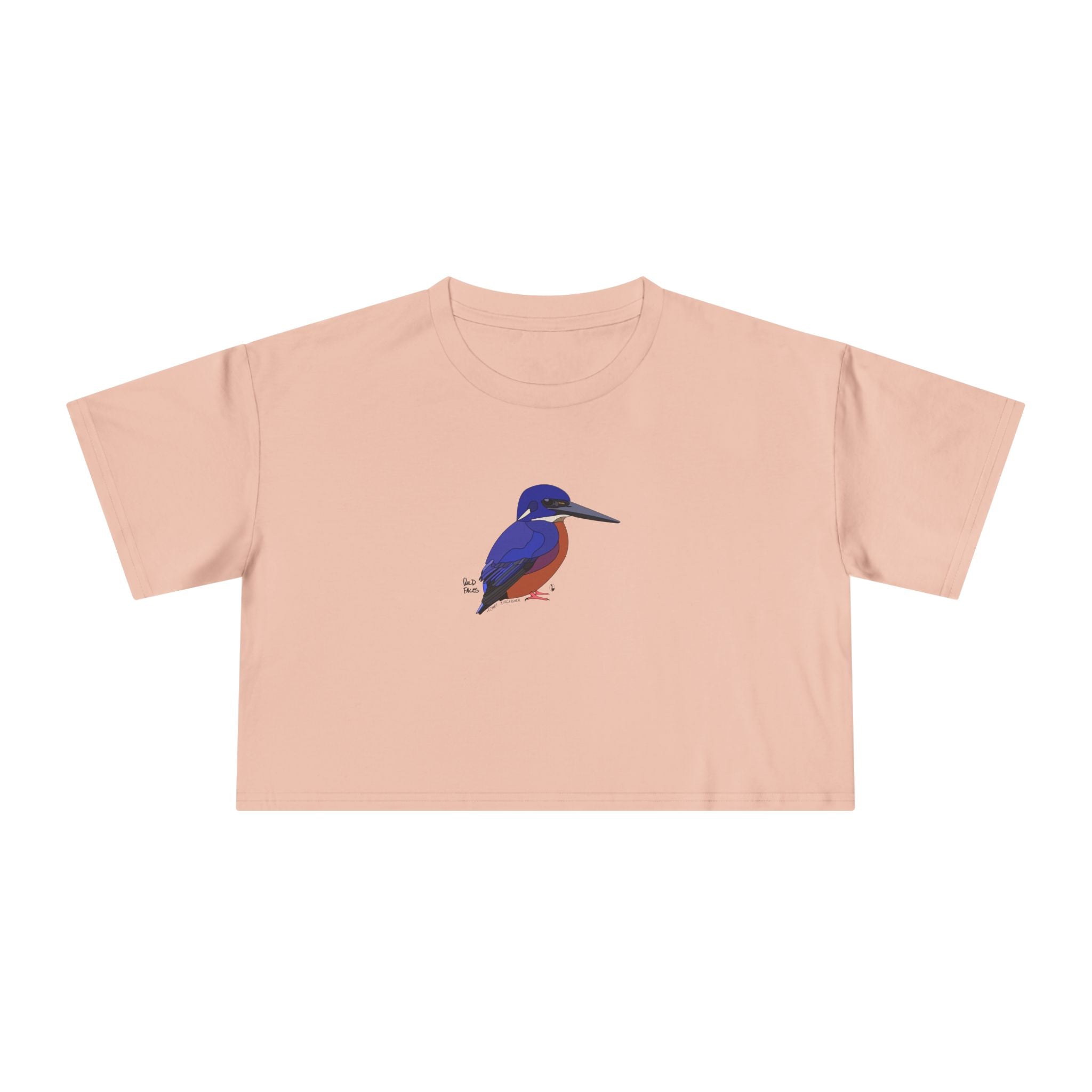 Azure Kingfisher - Women's Crop Tee