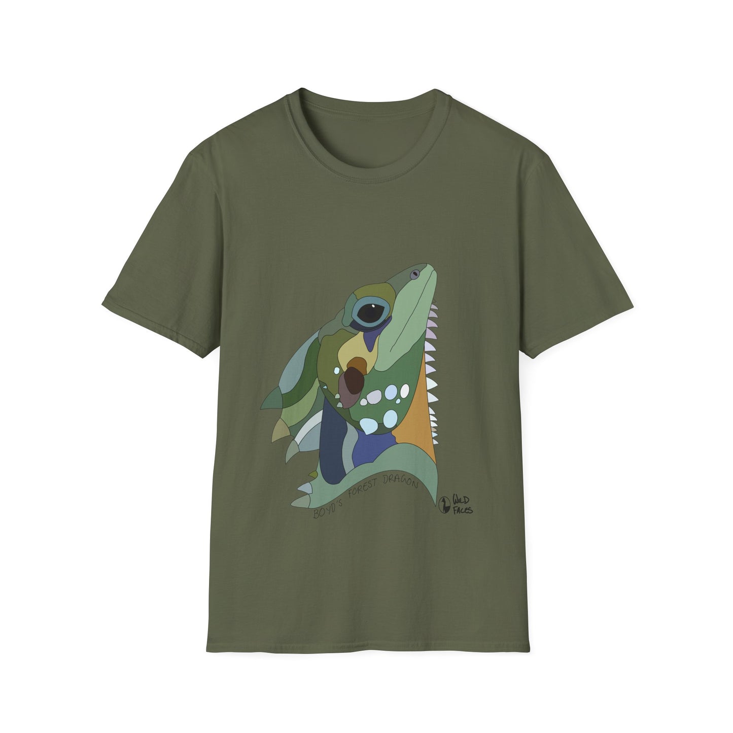 Boyd's Forest Dragon - Unisex Softstyle T-Shirt Printify