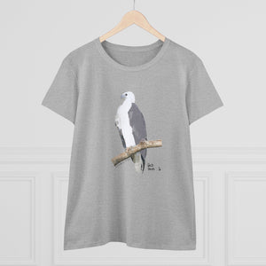 White-bellied Sea Eagle - Women's Midweight Cotton Tee Printify