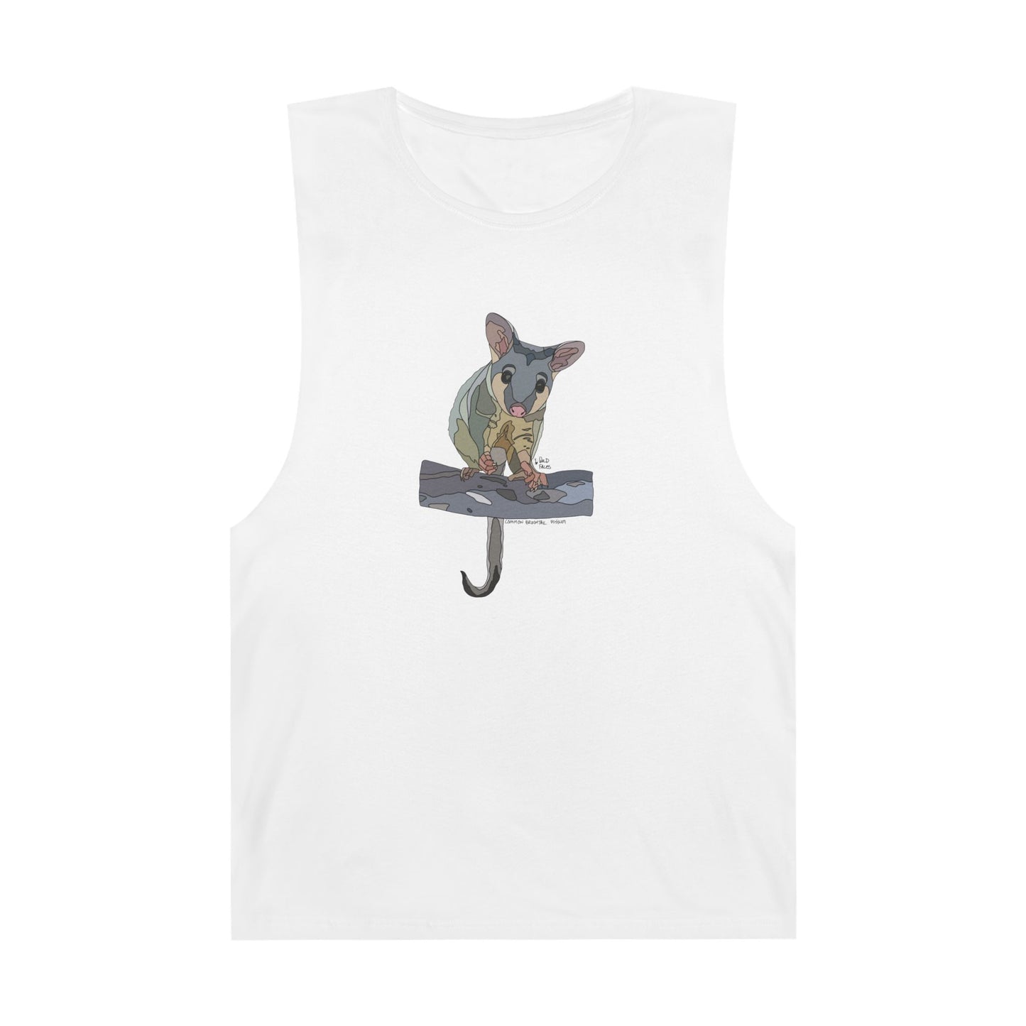 Common Brushtail Possum - Unisex Barnard Tank