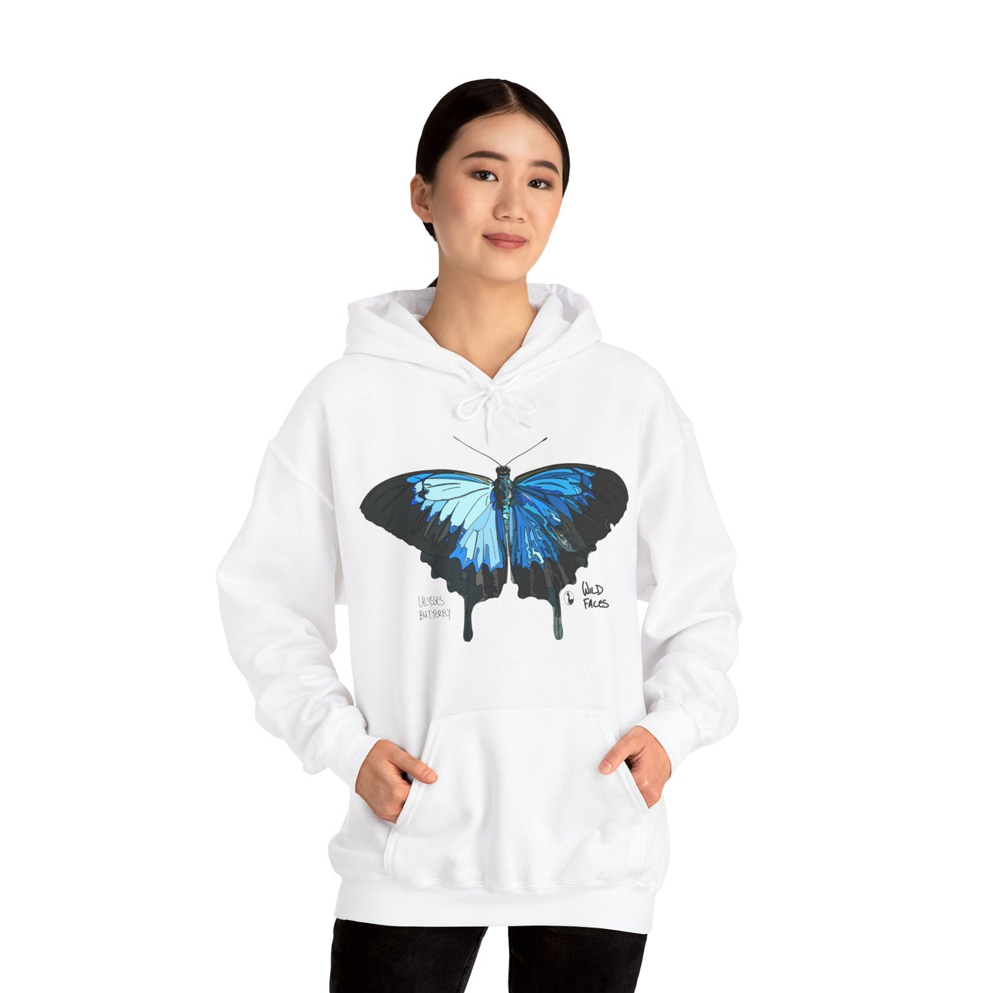 Ulysses Butterfly | Unisex Heavy Blend™ Hooded Sweatshirt