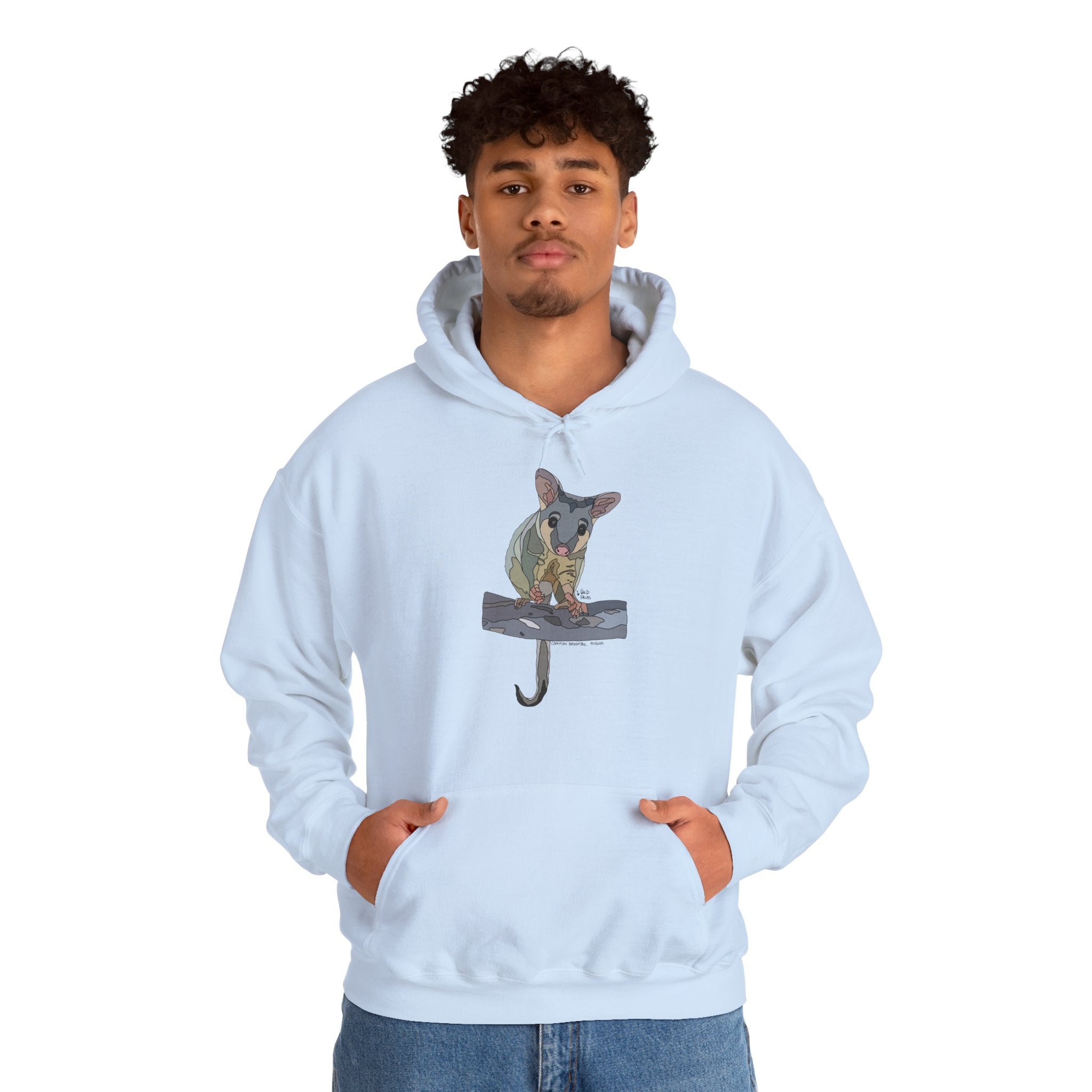 Common Brushtail Possum | Unisex Heavy Blend™ Hooded Sweatshirt Printify
