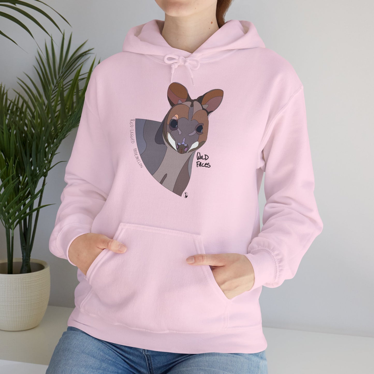 Red-legged Pademelon | Unisex Heavy Blend™ Hooded Sweatshirt