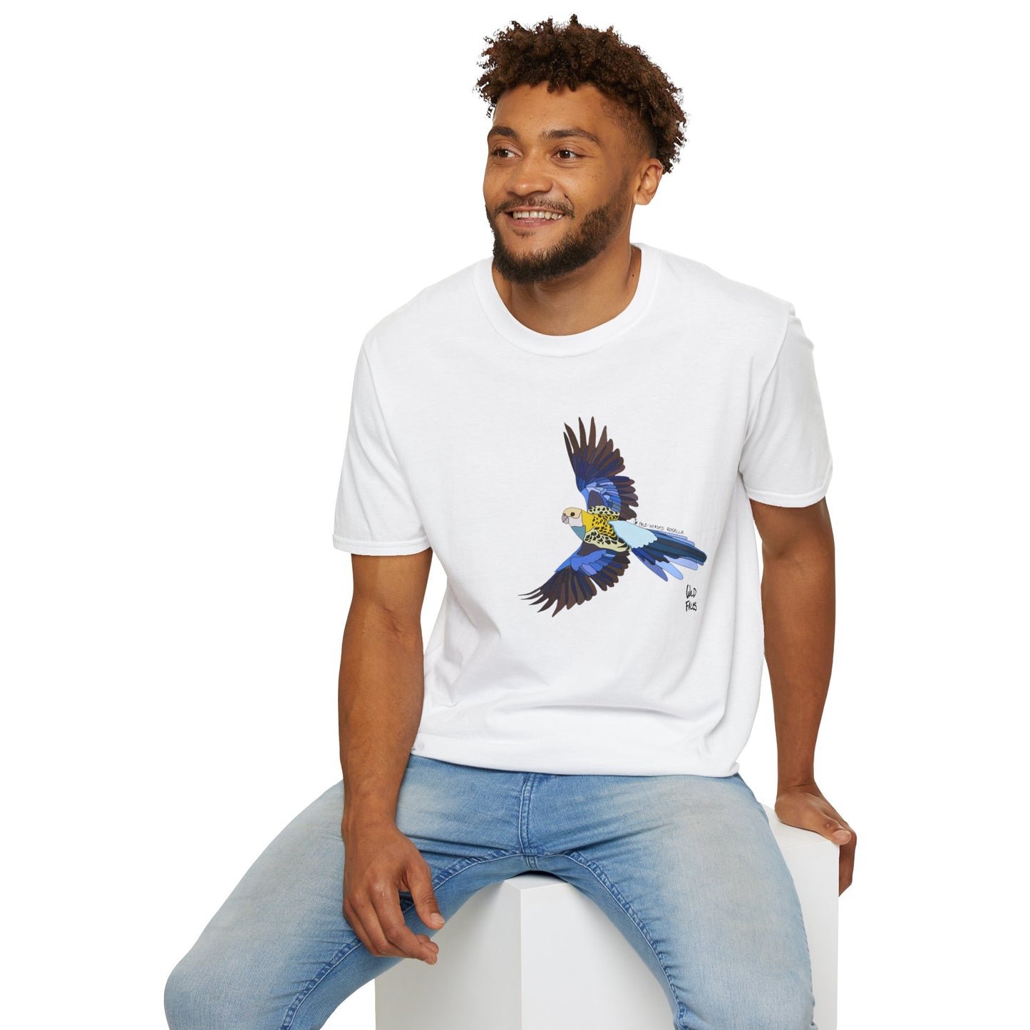 Pale-headed Rosella - Unisex Softstyle T-Shirt