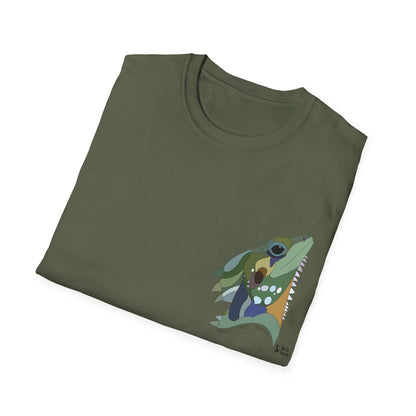 Boyd's Forest Dragon - Small design - Unisex Softstyle T-Shirt Printify