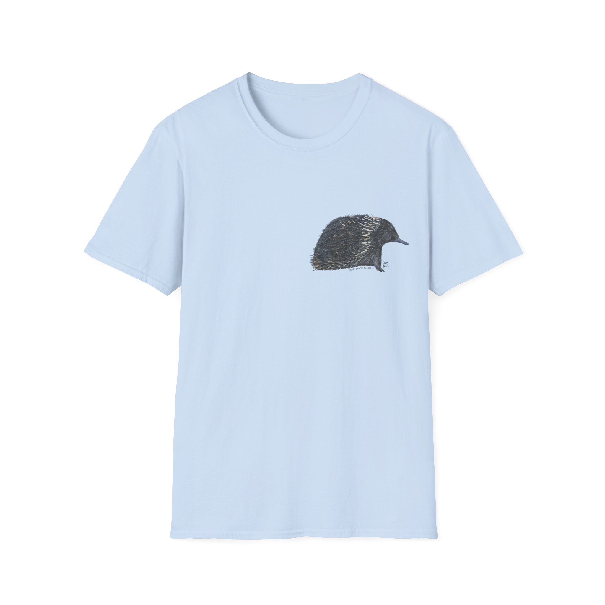 Short-beaked Echidna - Small design - Unisex Softstyle T-Shirt