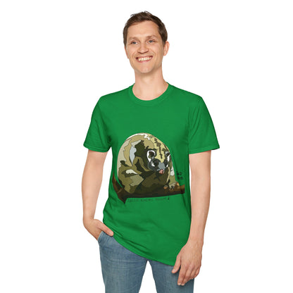 Green Ringtail Possum - Unisex Softstyle T-Shirt