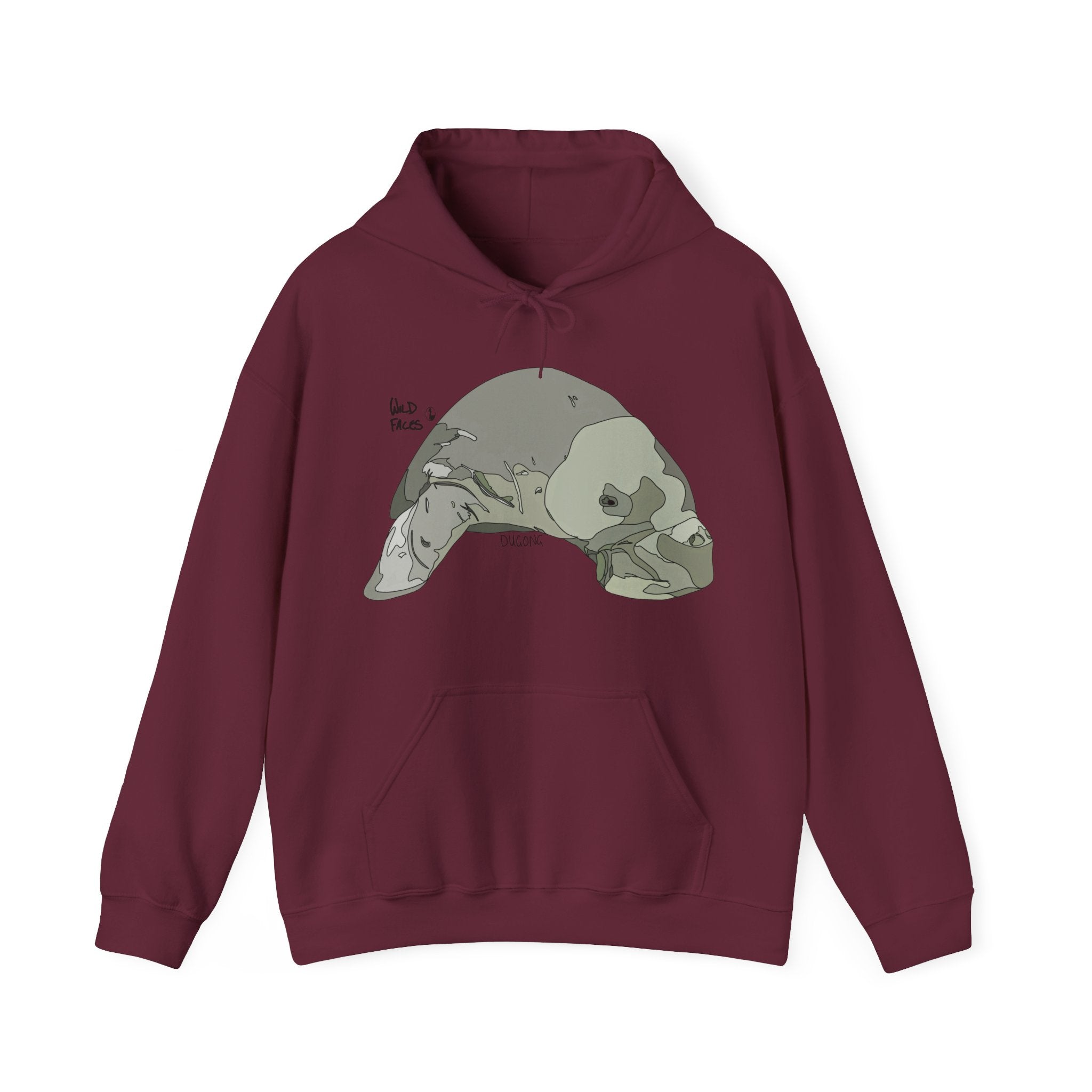 Dugong | Unisex Heavy Blend™ Hooded Sweatshirt Printify